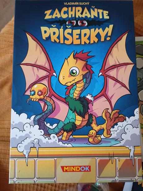 Spoločenská hra zachráňte príšerky,
