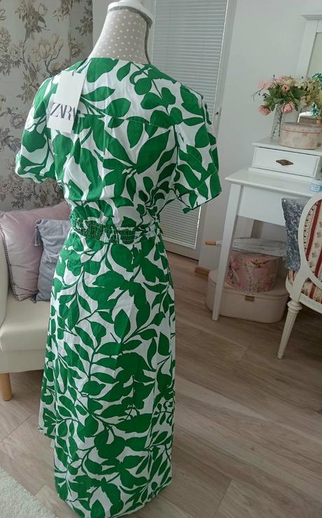 Bavlnene saty zara - nove s visackou, zara,xs