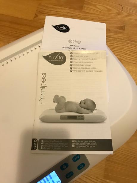 Nuvita dojčenská váha, nuvita