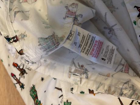 Košeľa vianočná f&f veľ. 122, f&f,122