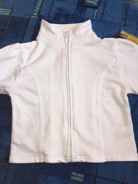 Slávnostná biela mikinka 74/80, early days,74