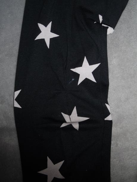 Hviezdičkové legíny, h&m,134