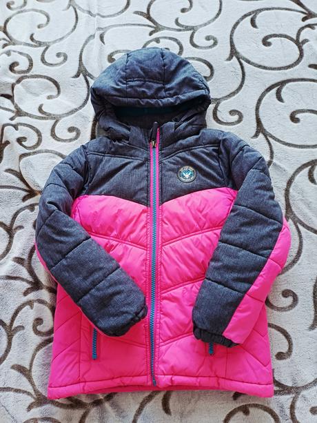 Zimna bunda 128/134, lewro,128
