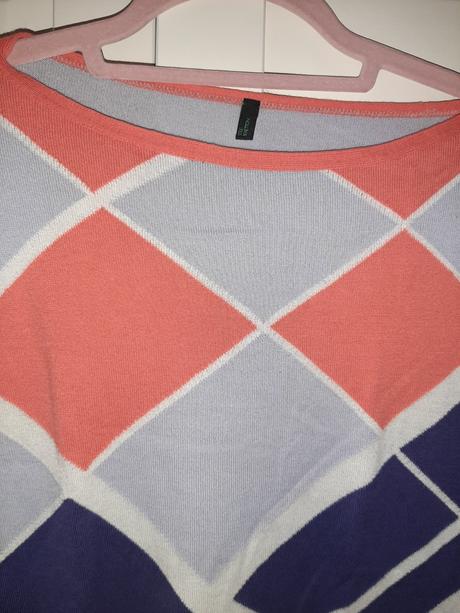Svetríkové šaty benetton, benetton,s