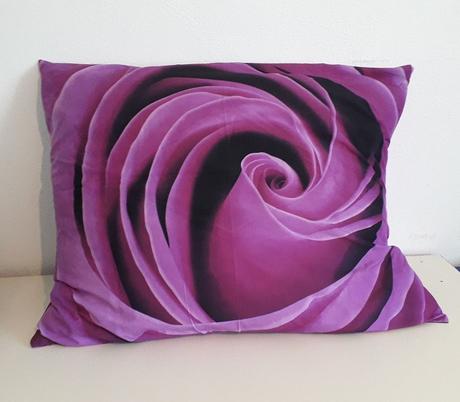 Obliečka na vankúš 70x80 ruža lila, 