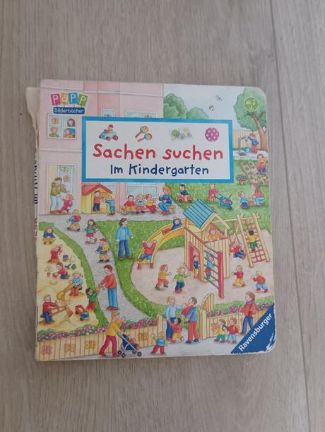 Kniha o škôlke, hľadaj a nájdi, 