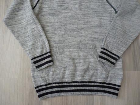 Pulóvrik s kapuckou_122/128, h&m,122