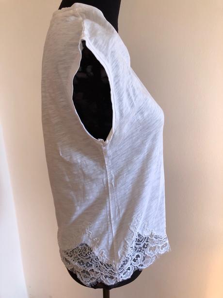 Tričko s čipkou, m