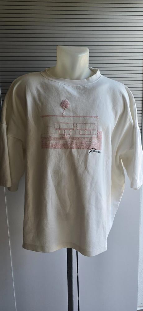 Oversized tricko, pull&bear,l