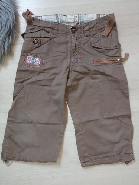 Chlapčenské tmavohnedé kraťasy (116), mariquita,116