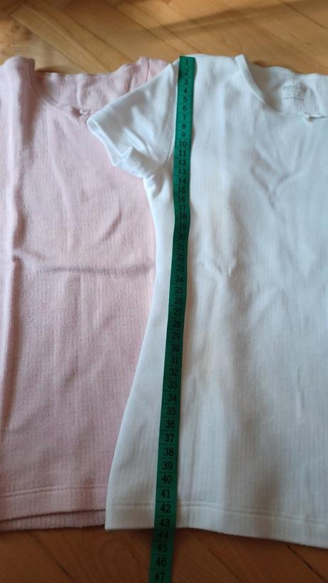 Termo tričká/nátelníky 2ks, veľ. 7-8 rokov, f&f,128