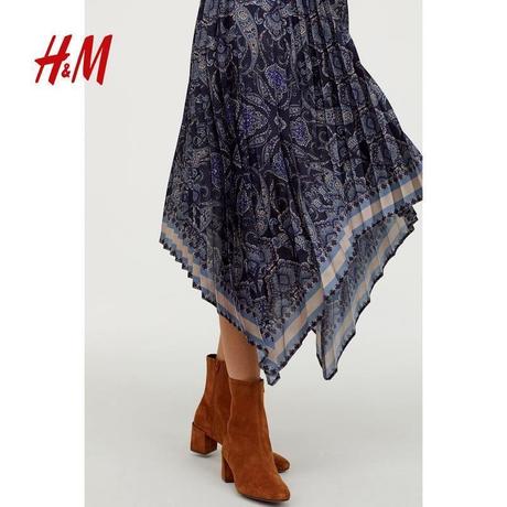 H&m, šaty s plisovanou sukňou, veľ.36, h&m,36