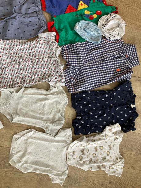 Balik letneho oblecenia - 0-3 mesiace, 50–62