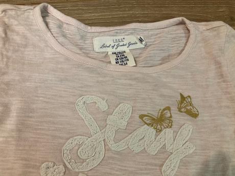 Lahucke tricko  s cipkou, h&m,110