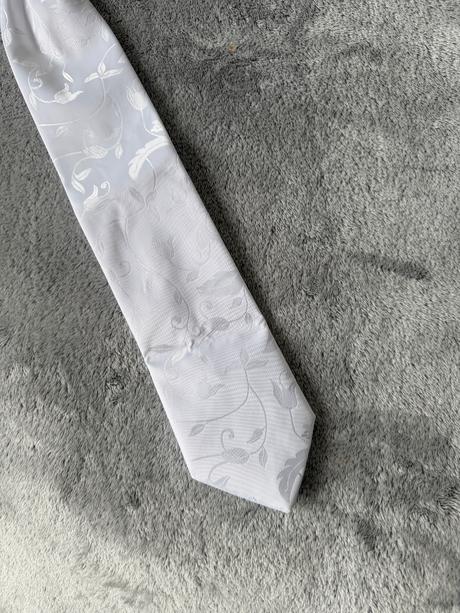 Svadobná francúzka  kravata s kašmírovým vzorom, 