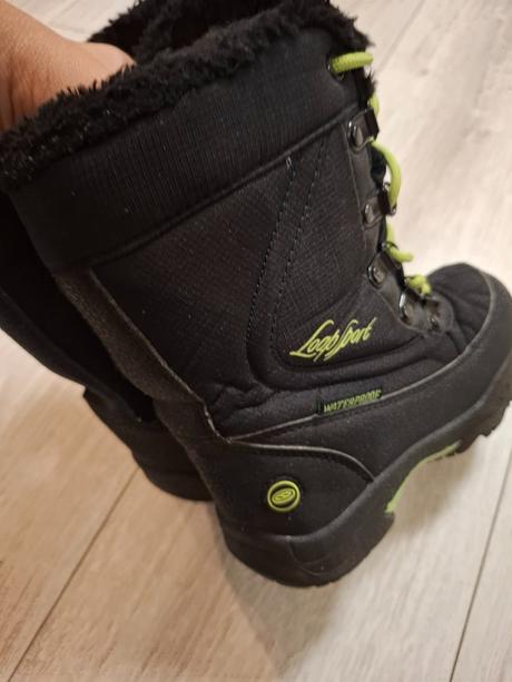 Snehule čižmy 29 zateplene 19cm vnútro, 29