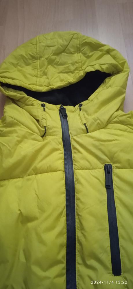 Chlapčenská žltá zimná bunda, reserved,164