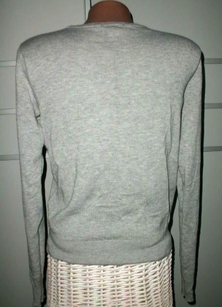 Jednoduchý sivý svetrík od zn. h&m - veľ. xs, h&m,xs