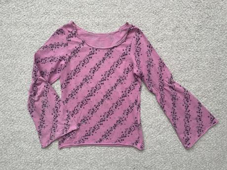 Romantické tričko, mango,128