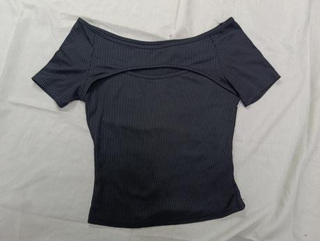 Shein čierne tričko, m