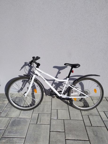 Dievčenský bicykel decathlon riverside 100, 24