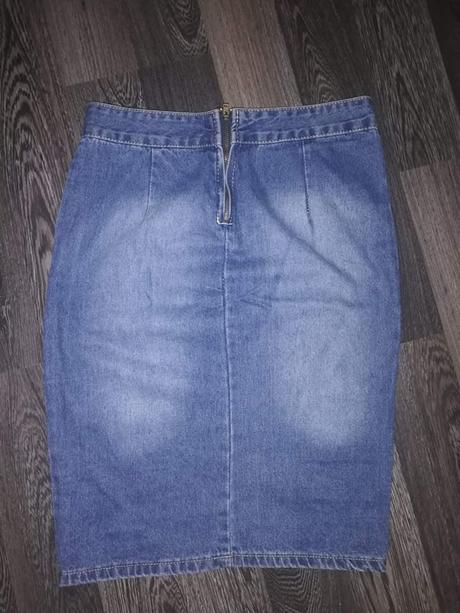 Riflová sukňa s, 36 / s