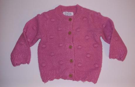 Ružový svetrík, f&f,74