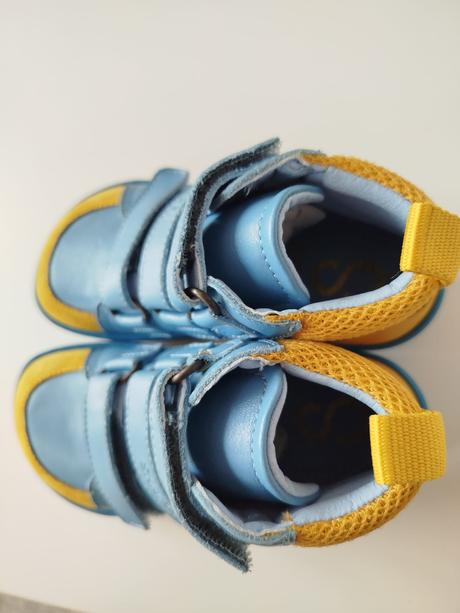 Shapen detské barefoot čižmy urbaneer mini blue, 26