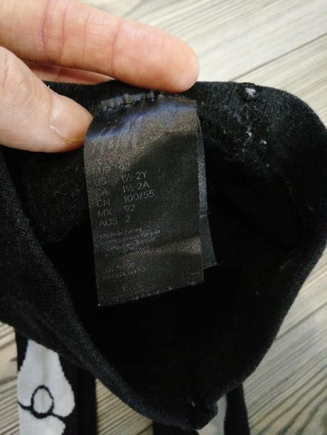 Pančušky kostra, h&m,92
