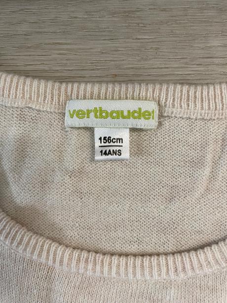 Pulover vertbaudet, vertbaudet,158