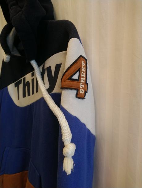 Dámska farebná klokanka s nápisom, street wear, s, s