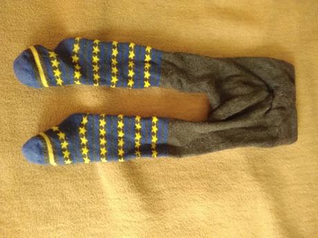 Hrubé zimné pančušky, lupilu,80