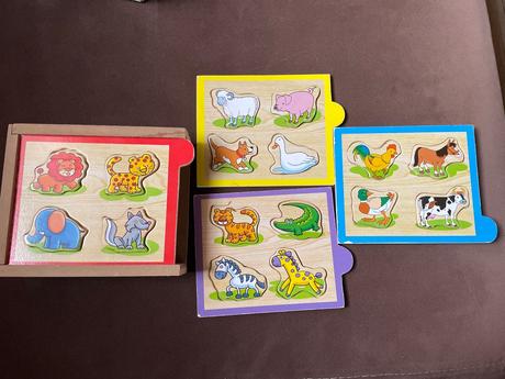 Drevená skladačka, 