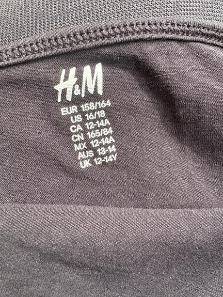 Tieklo čierne 12-14 rokov, h&m,158