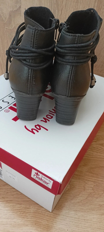 Prechodné kotníkové kožené topánky rieker vel. 36, rieker,36