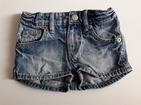 Riflové kraťasky v.98, h&m,98