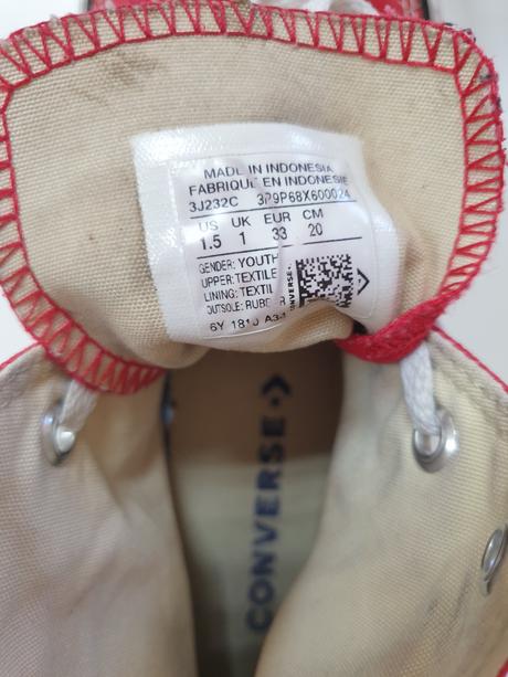 Červené tenisky - converse all star, converse,30