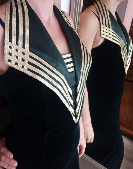 Plesové vintage šaty, 36