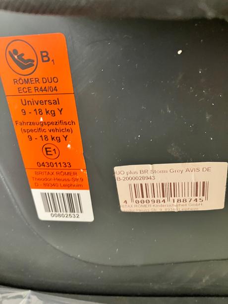 Britax romer duo autosedacka 9-18 , s isofixom, britax