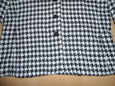 Cierno-biele damske sako, m