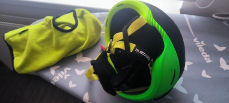 Lyžiarska prilba s okuliarmi, blizzard,s