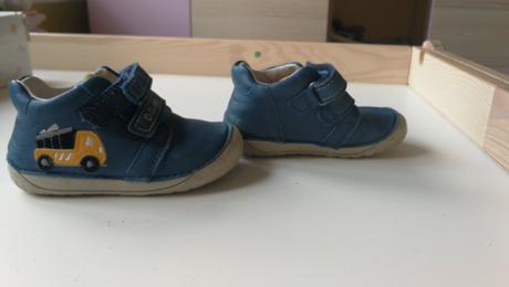 Kožené prechodné topánky, d.d.step,22