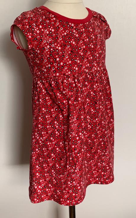 George červené šaty s kvietkami, george,110