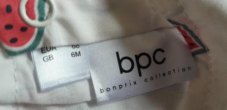 Nenosené šaty, bonprix,68