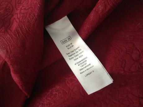 Bordové šaty zn. orsay, orsay,38