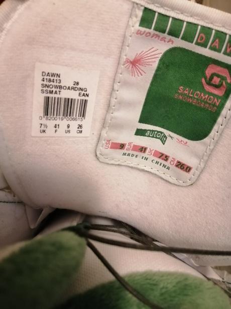 Snowbordove topánky., salomon,41