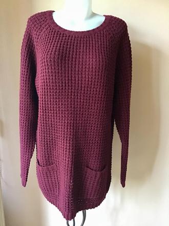 Teplucky pletený pulóver, 46