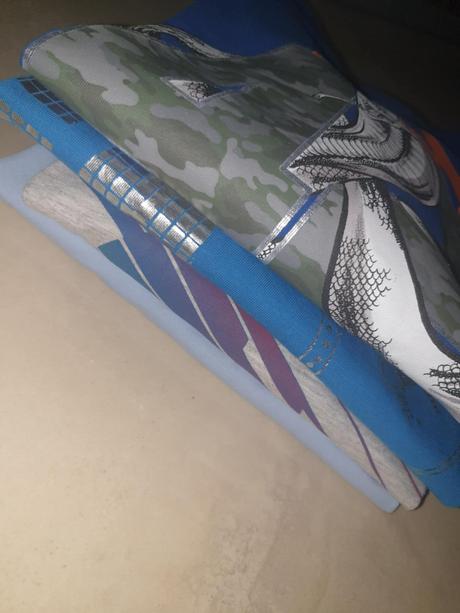 4 ks tričiek, zn. f&f , hm, f&f,140