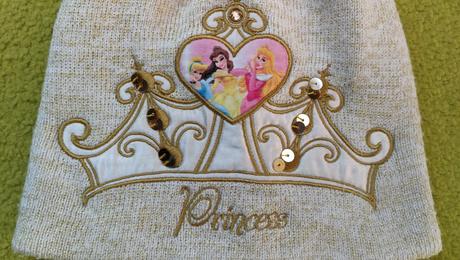 Princess čiapka + ušianka, h&m,98