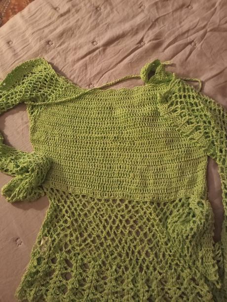 Háčkované tričko, s